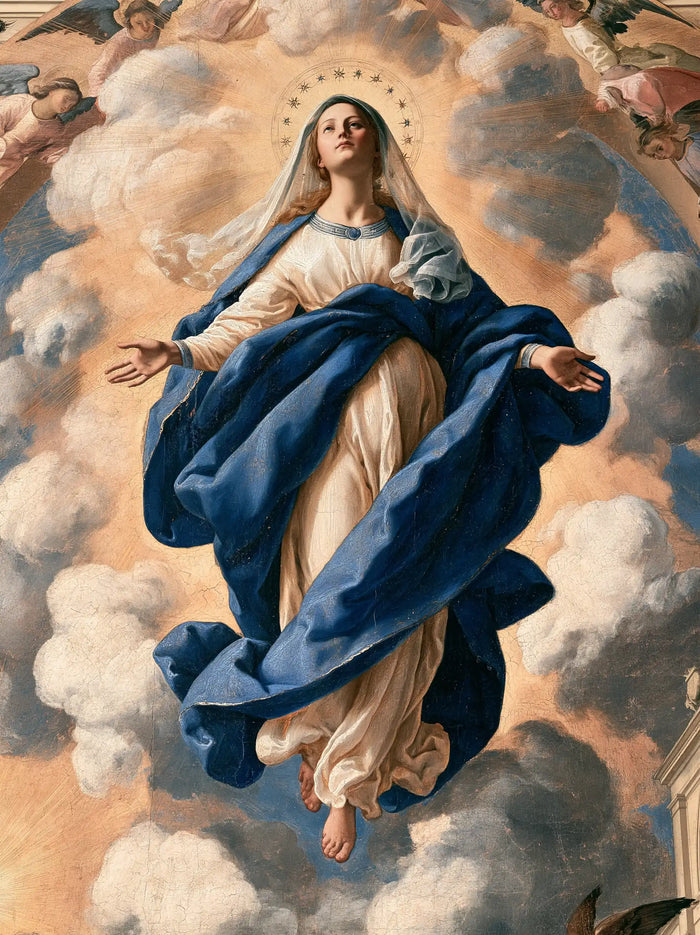 The Assumption of Mary — The Blue Scarf of the Rose-Tinted Sky