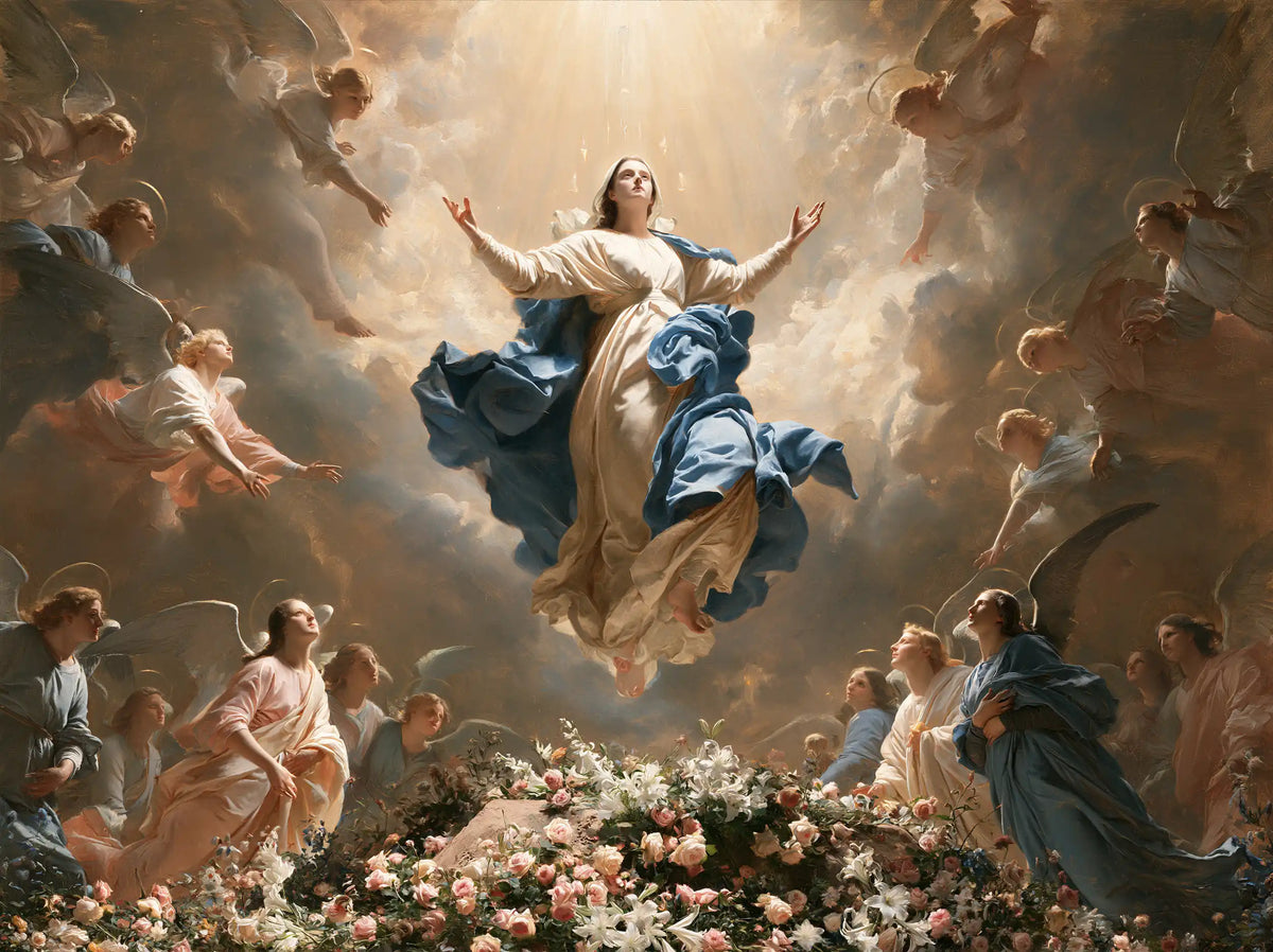 The Assumption of Mary - Assumption with a Flower-Filled Tomb · Landscape n° 3