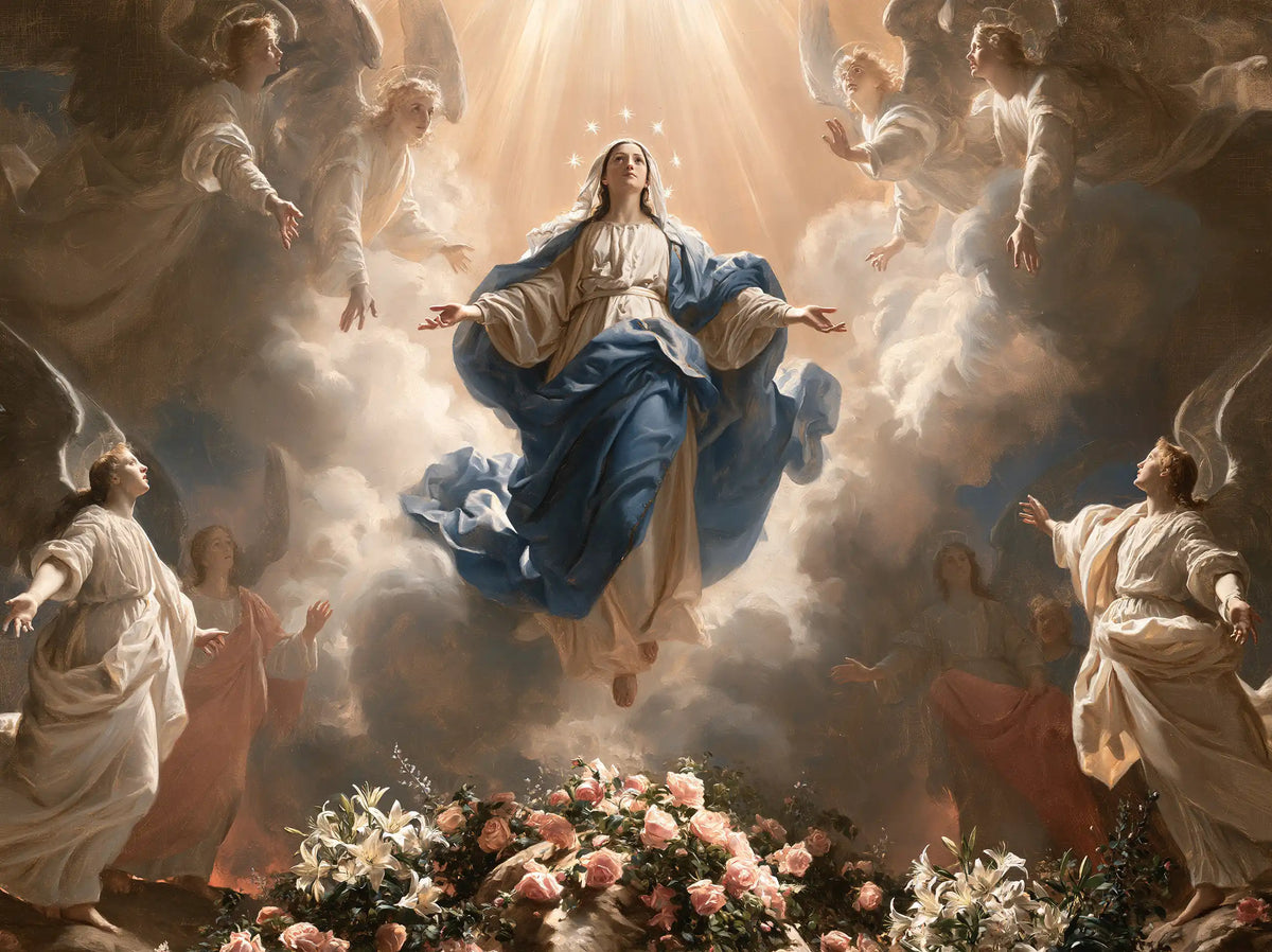 The Assumption of Mary - Assumption with a Flower-Filled Tomb · Landscape n° 7