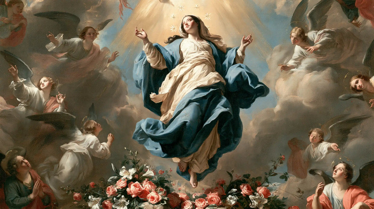 The Assumption of Mary - Assumption with a Flower-Filled Tomb · Landscape n° 9