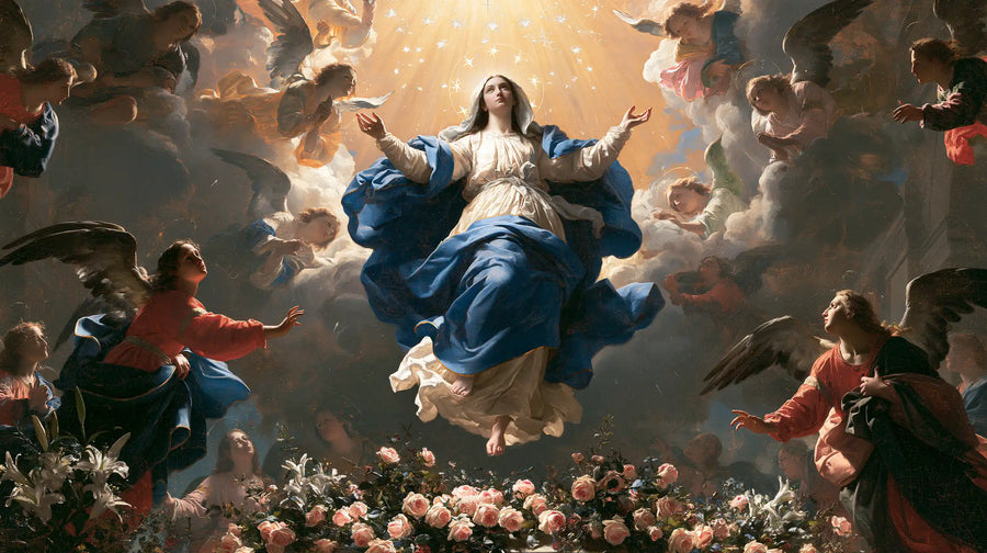 The Assumption of Mary - Assumption with a Flower-Filled Tomb · Landscape n° 15