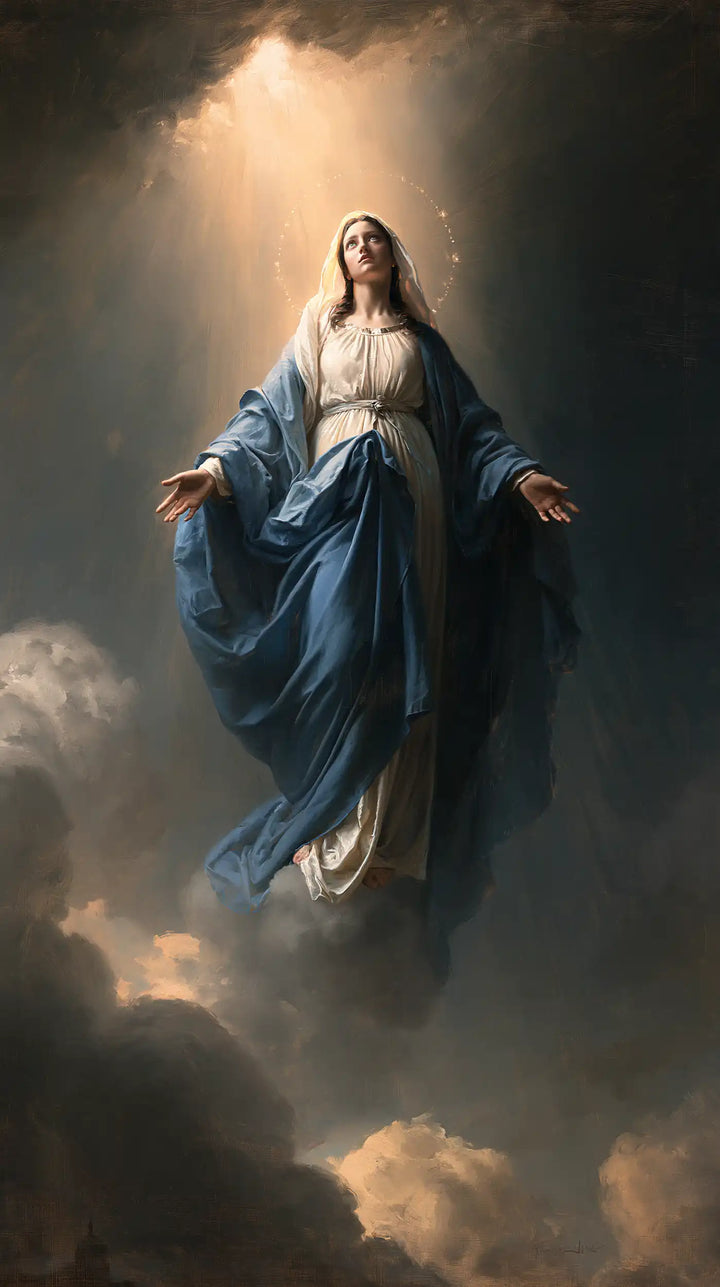 The Assumption of Mary - Mary in Divine Light · Portrait n° 3