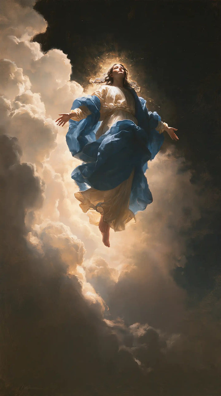 The Assumption of Mary - Mary in Divine Light · Portrait n° 4