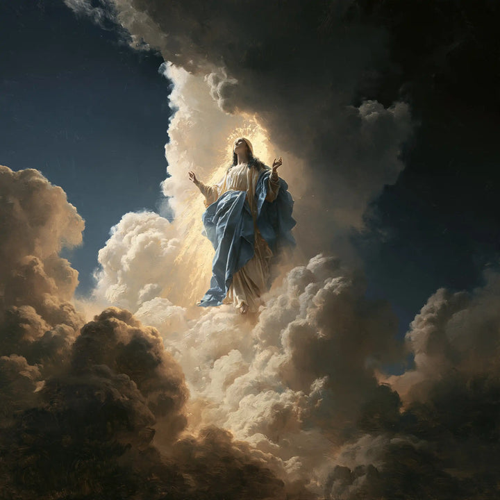 The Assumption of Mary - Mary in Divine Light · Square n° 1