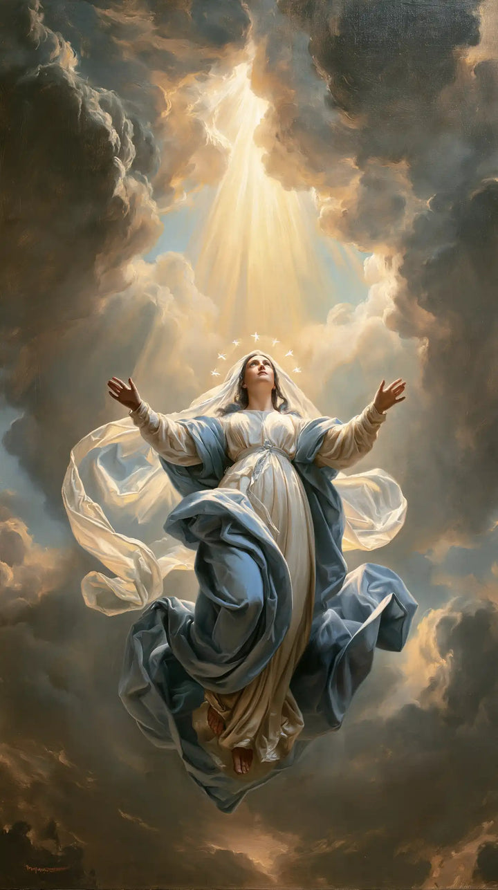 The Assumption of Mary - The Open Heaven · Portrait n° 4