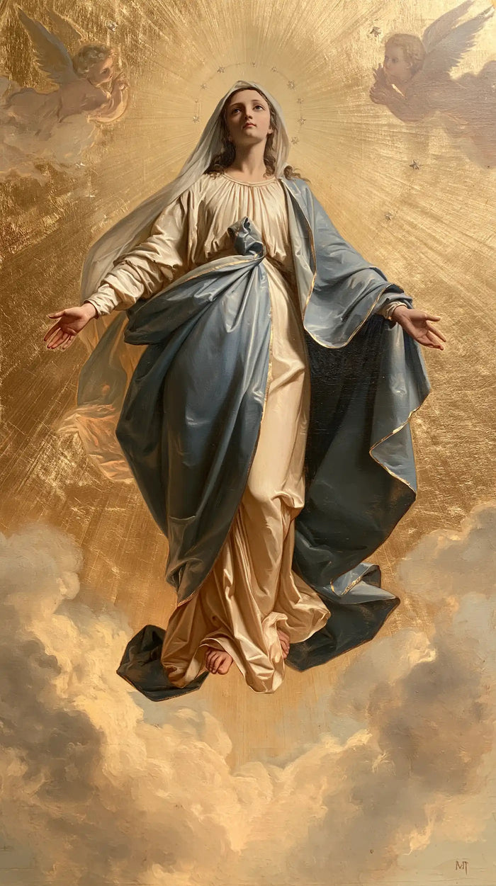 The Assumption of Mary - Sacred Gold · Portrait n° 7