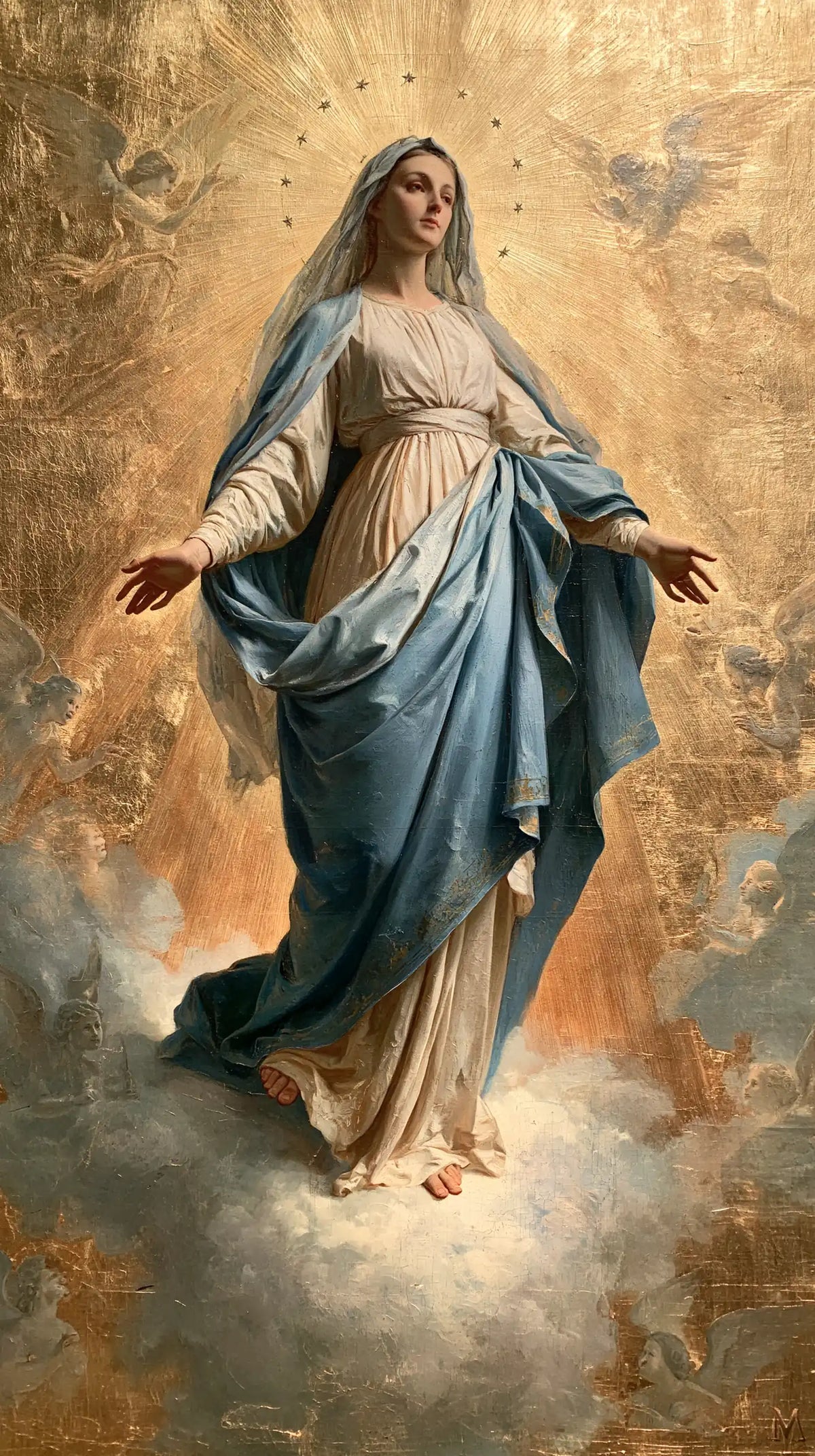 The Assumption of Mary — The Train at the Edge of the Clouds