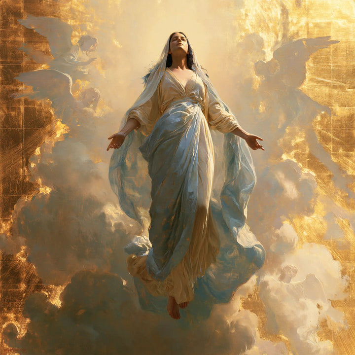 The Assumption of Mary - Sacred Gold · Square n° 2