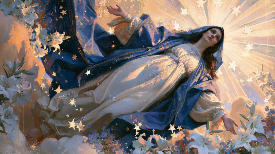 The Assumption of Mary - Symbolist · Landscape n° 11