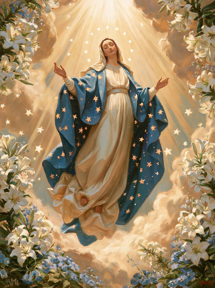 The Assumption of Mary - Symbolist · Portrait n° 12
