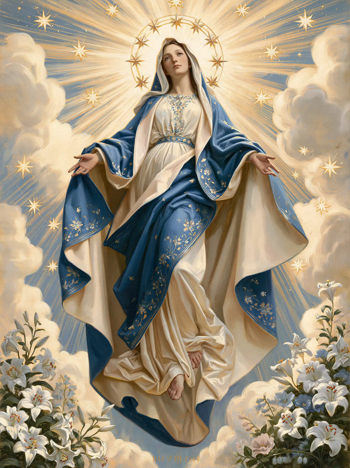 The Assumption of Mary - Symbolist · Portrait n° 13