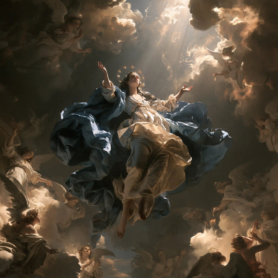 The Assumption of Mary - Theatrical Baroque · Square n° 6