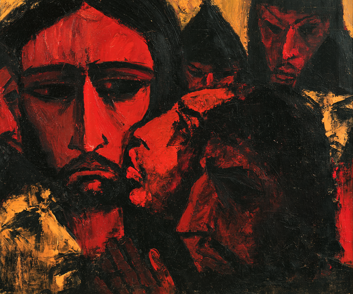 Der Verrat des Judas - Expressionist · Landschaft n° 2