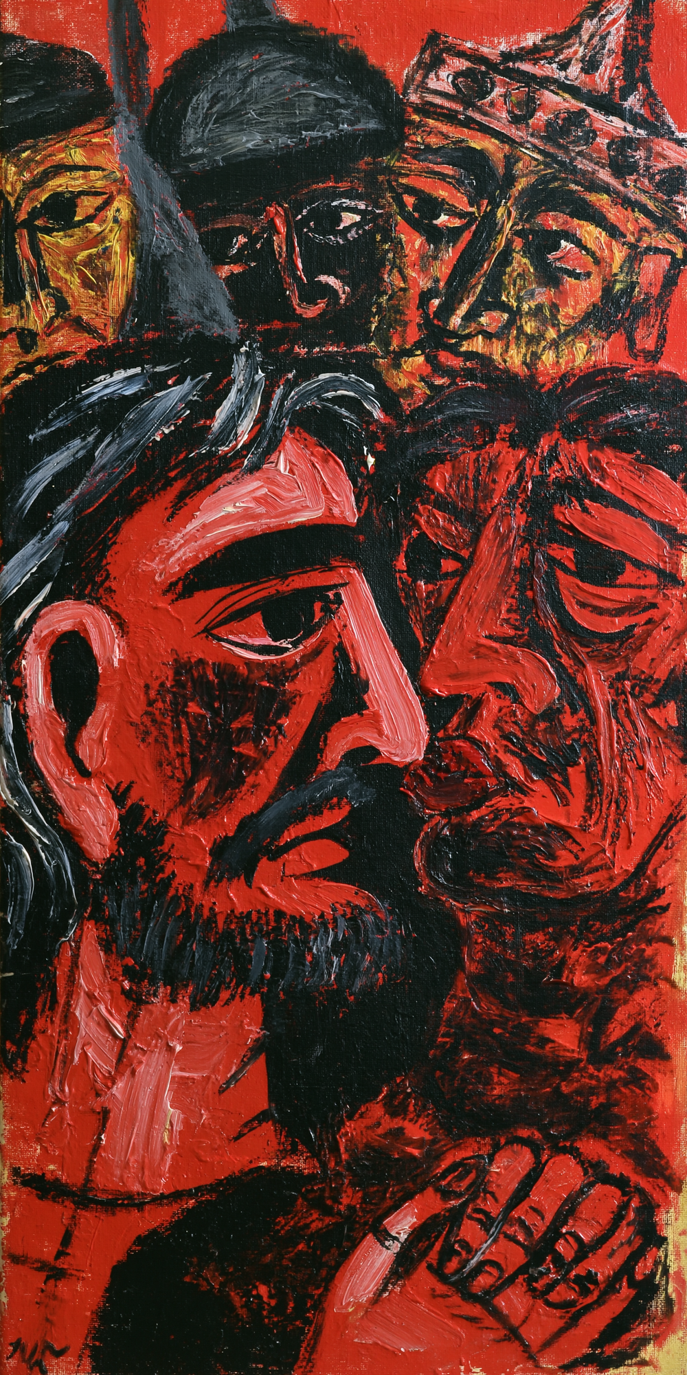 Der Verrat des Judas - Expressionist · Porträt n° 2 - Christliche Kunst
