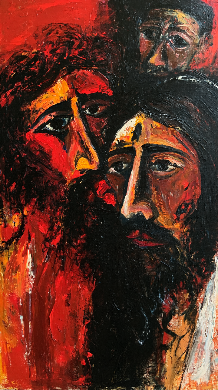 Der Verrat des Judas - Expressionist · Porträt n° 4