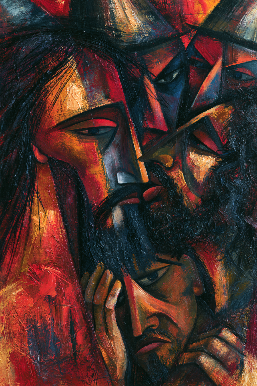 Der Verrat des Judas - Expressionist · Porträt n° 6