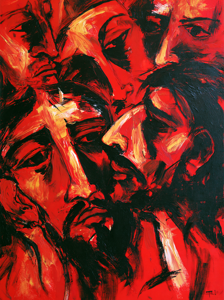Der Verrat des Judas - Expressionist · Porträt n° 8