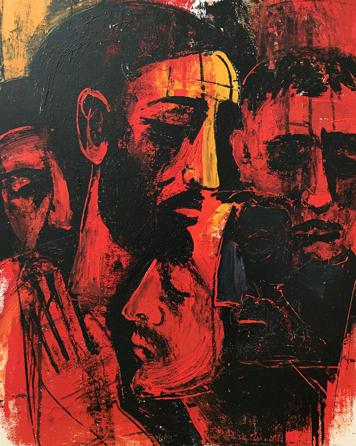 Der Verrat des Judas - Expressionist · Porträt n° 9