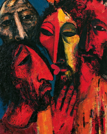 Der Verrat des Judas - Expressionist · Porträt n° 11