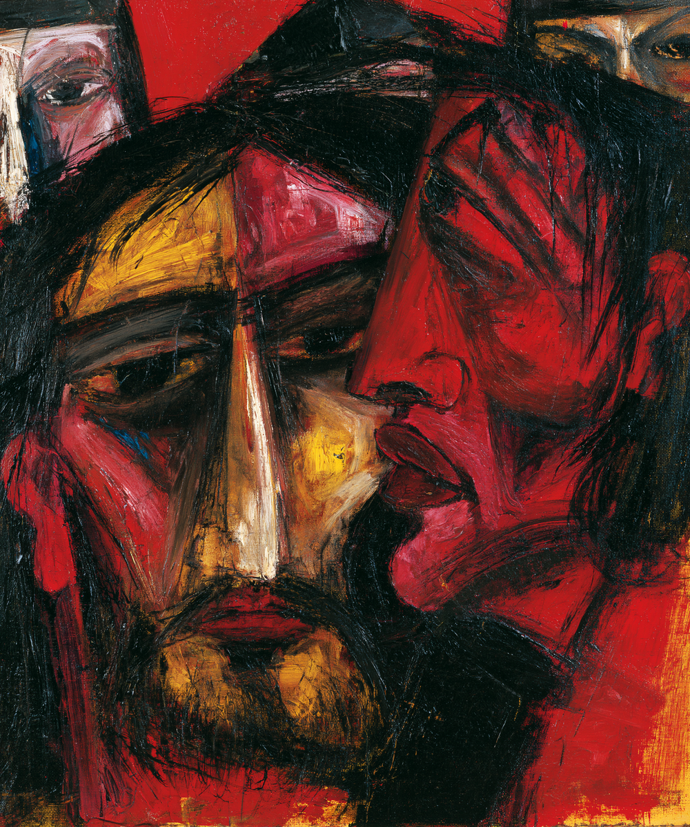 Der Verrat des Judas - Expressionist · Porträt n° 12 - Christliche Kunst