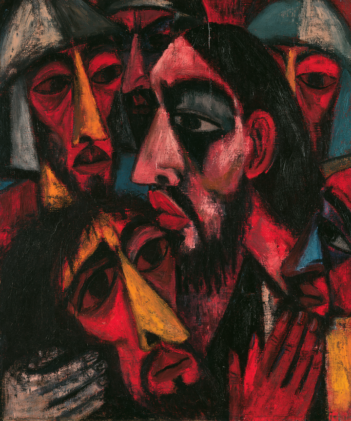Der Verrat des Judas - Expressionist · Porträt n° 13