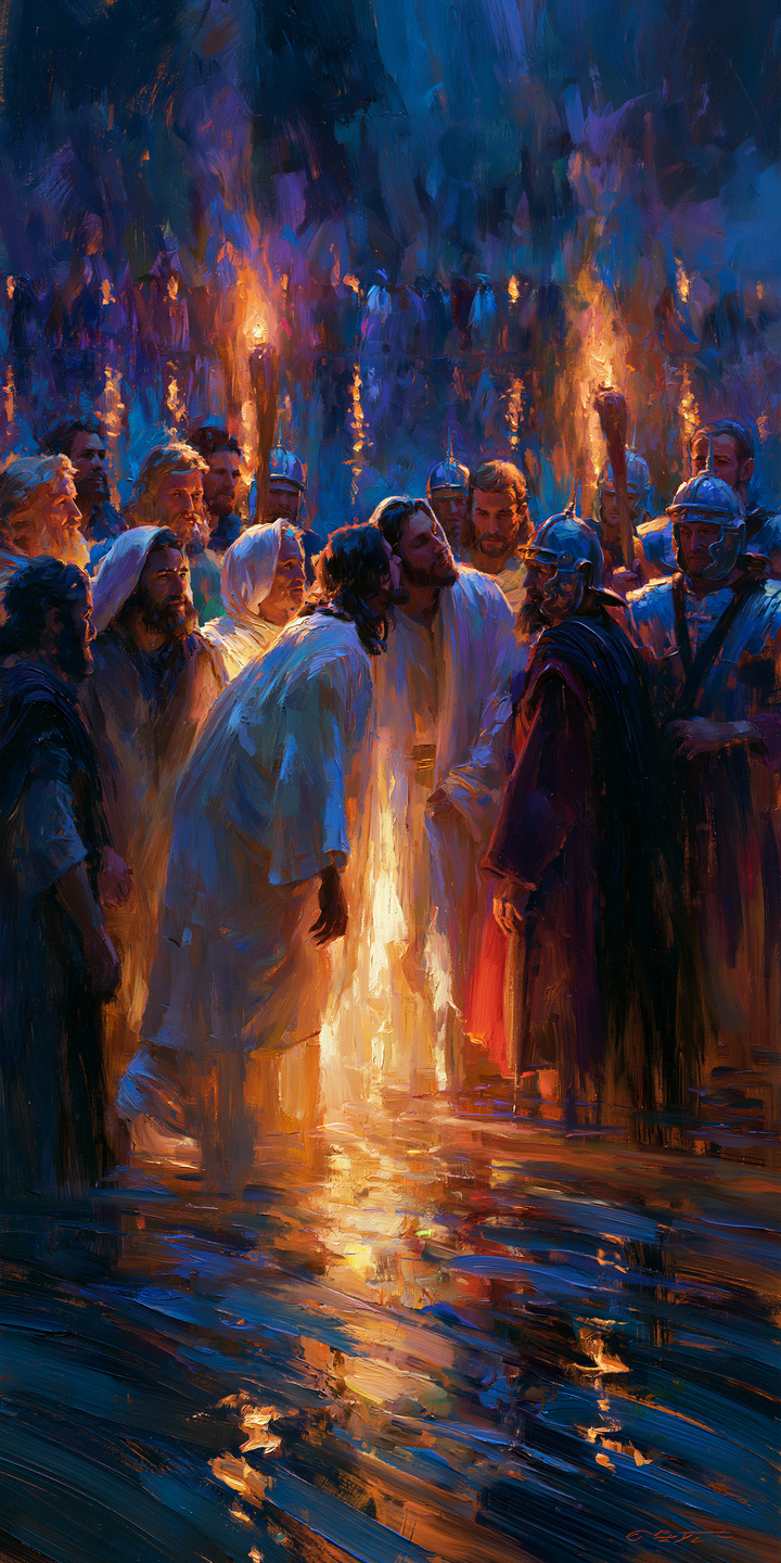 Der Verrat des Judas - Impressionist · Porträt n° 1