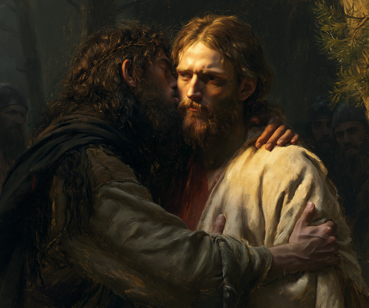 Der Verrat des Judas - Göttliches Licht · Landschaft n° 2