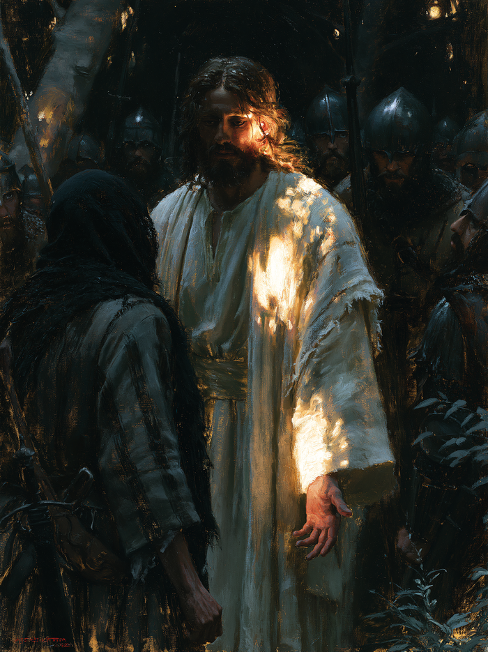 Der Verrat des Judas - Göttliches Licht · Porträt n° 3