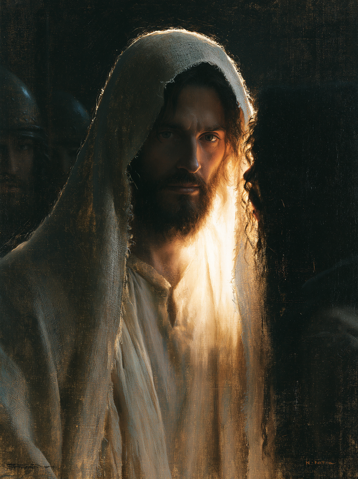 Der Verrat des Judas - Göttliches Licht · Porträt n° 4