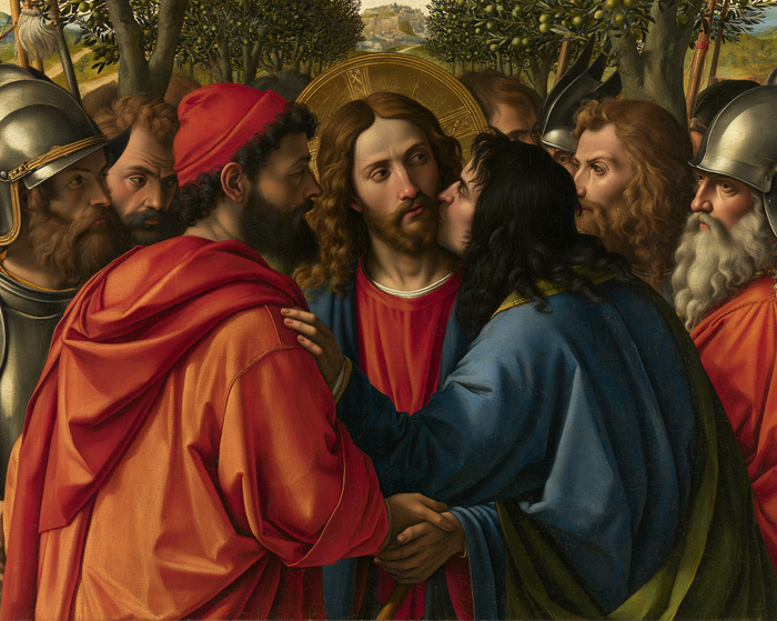 Der Verrat des Judas - Florentiner Renaissance · Landschaft n° 2