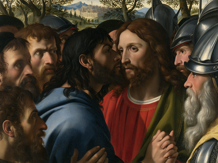 Der Verrat des Judas - Florentiner Renaissance · Landschaft n° 4