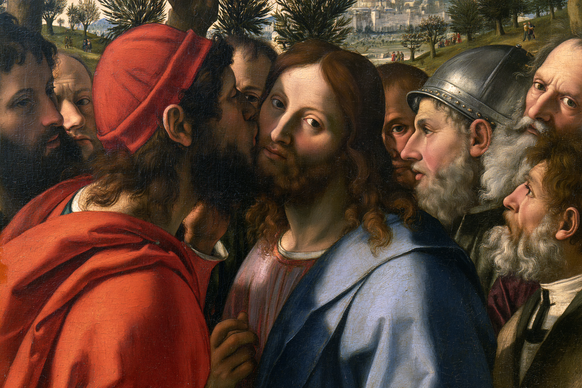 Der Verrat des Judas - Florentiner Renaissance · Landschaft n° 5 - Christliche Kunst