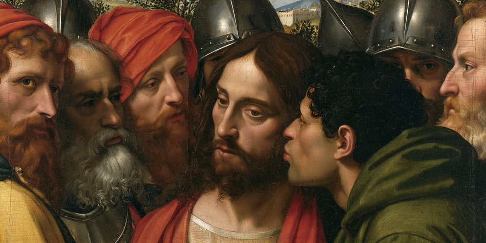 Der Verrat des Judas - Florentiner Renaissance · Landschaft n° 7 - Christliche Kunst