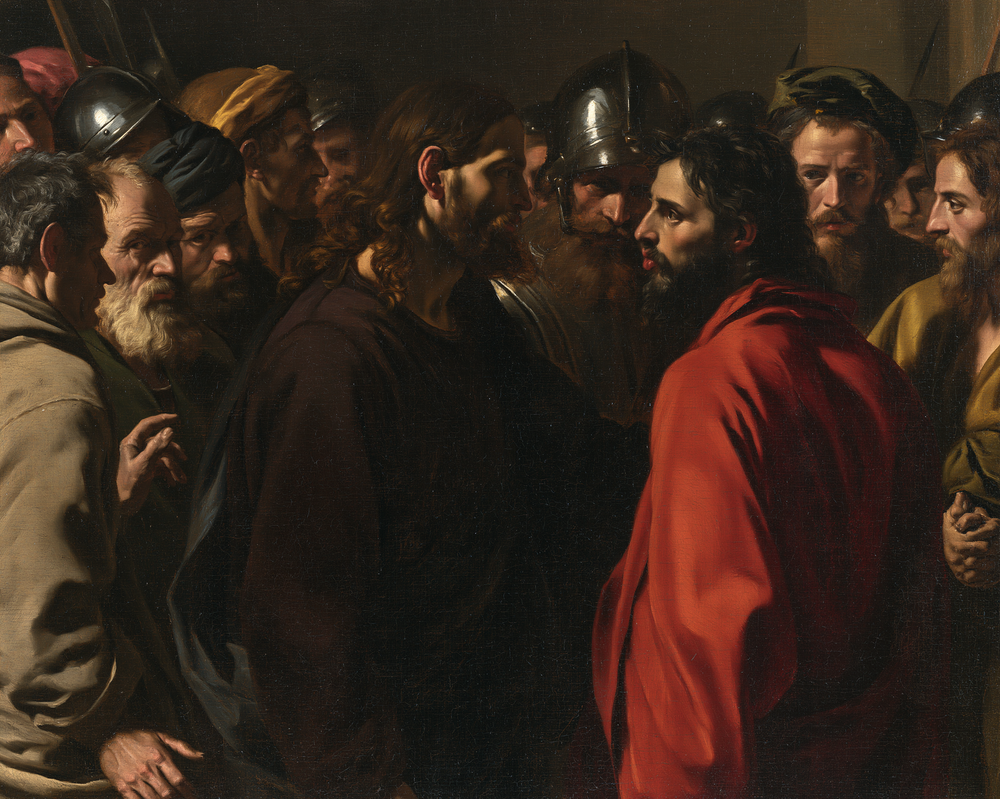 Der Verrat des Judas - Opferrot · Landschaft n° 3 - Christliche Kunst