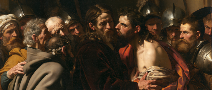 Der Verrat des Judas - Rot des Opfers · Landschaft n° 6