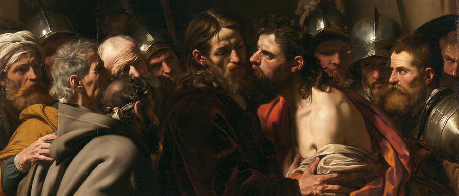 Der Verrat des Judas - Rot des Opfers · Landschaft n° 6