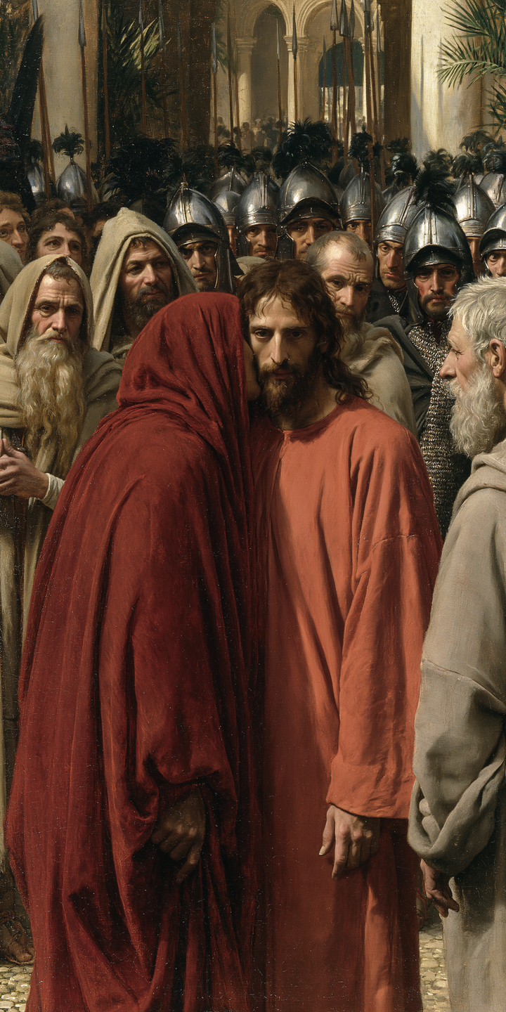 The Betrayal of Judas - Sacrificial Red · Portrait n° 3