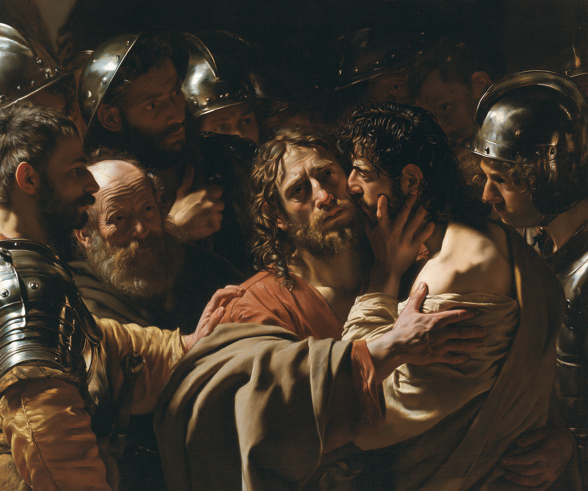 Der Verrat des Judas - Heilige Stille · Landschaft n° 1 - Christliche Kunst