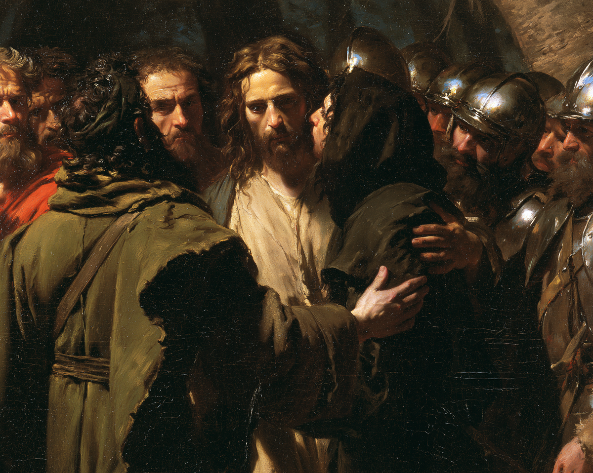 Der Verrat des Judas - Heilige Stille · Landschaft n° 3 - Christliche Kunst