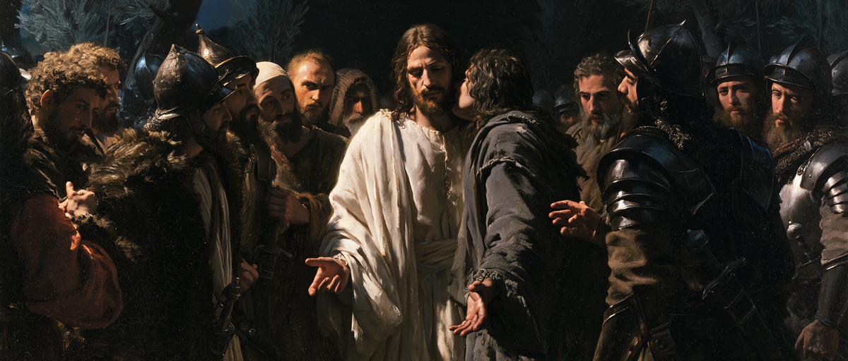 Der Verrat des Judas - Heilige Stille · Landschaft n° 7 - Christliche Kunst