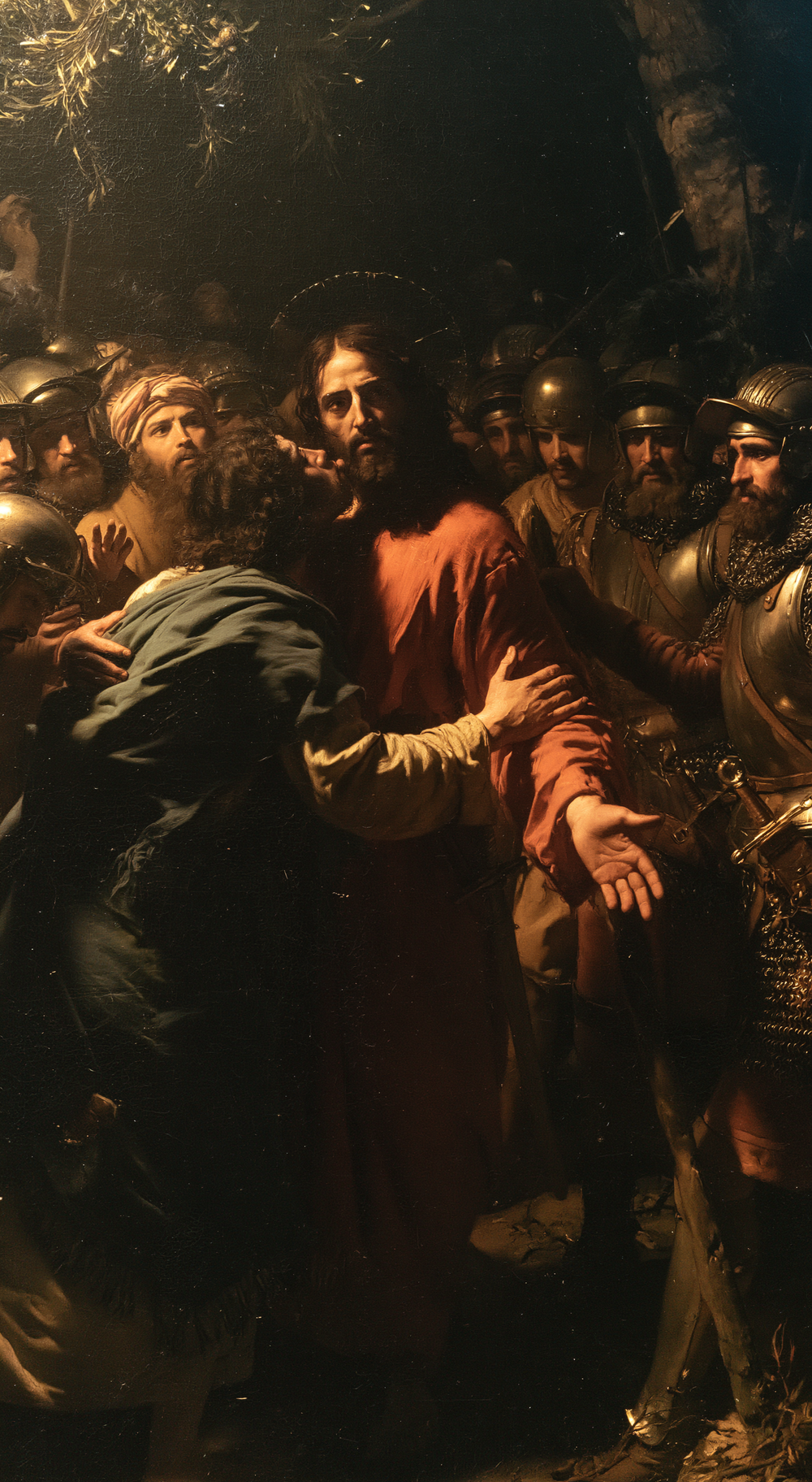 Der Verrat des Judas - Heilige Stille · Porträt n° 2 - Christliche Kunst