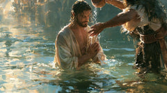 The Baptism of Jesus – Impressionist · Kneeling in the Jordan · Landscape no. 5