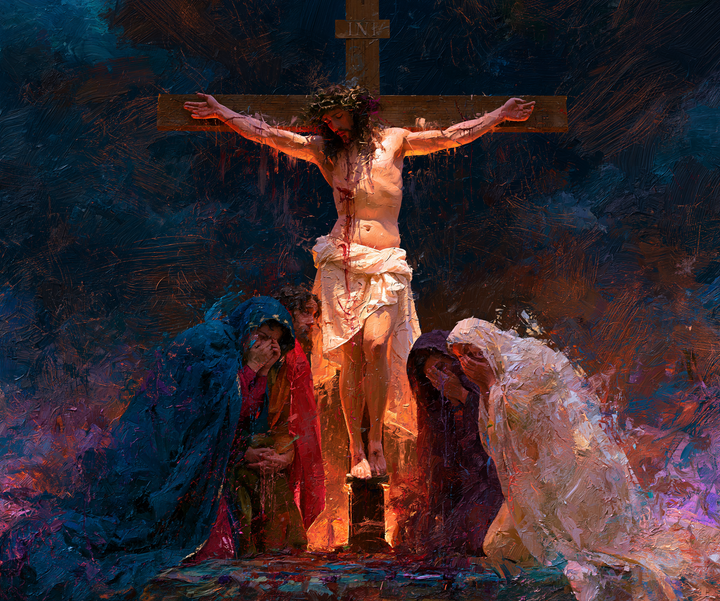 The Crucifixion - Expressionist · Landscape n° 1