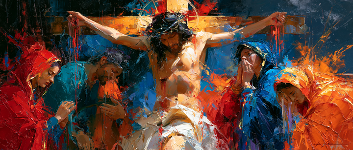 The Crucifixion - Expressionist · Landscape n° 28