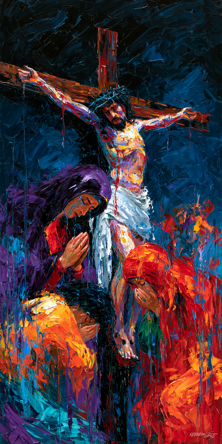 The Crucifixion - Expressionist · Portrait n° 2
