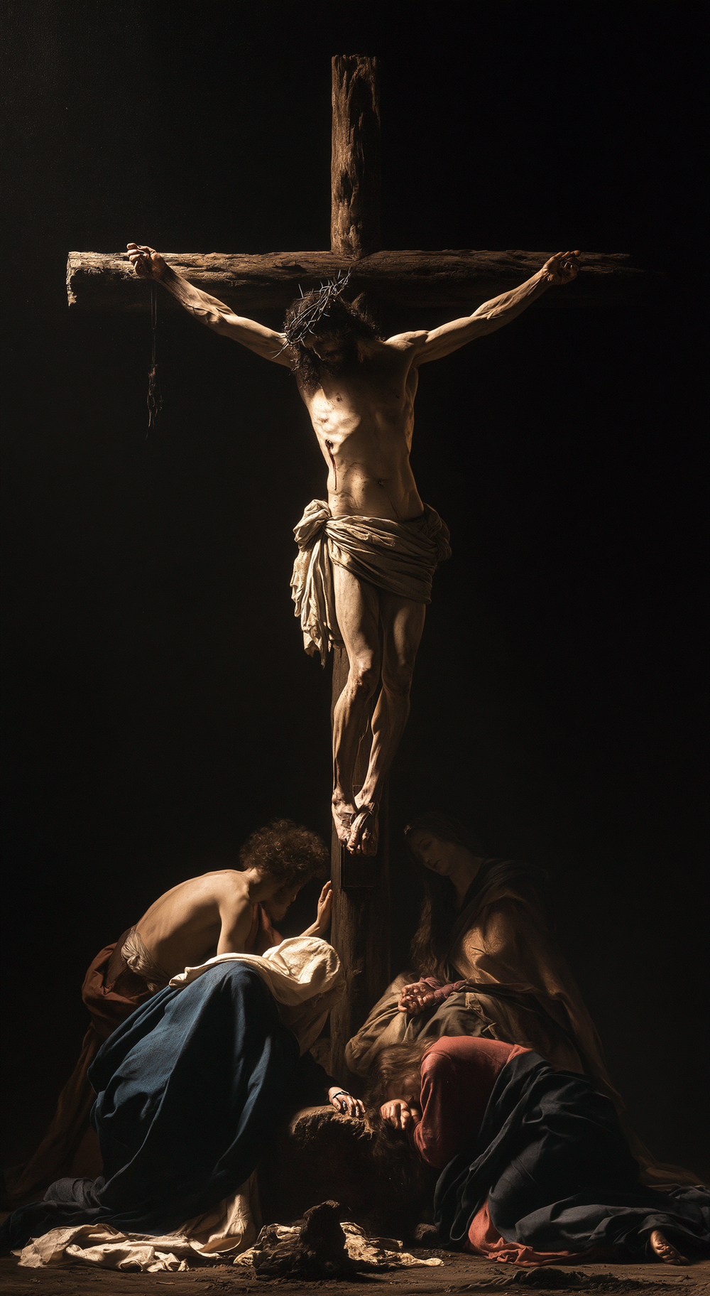 Die Kreuzigung - Heilige Stille · Porträt n° 3 - Christliche Kunst