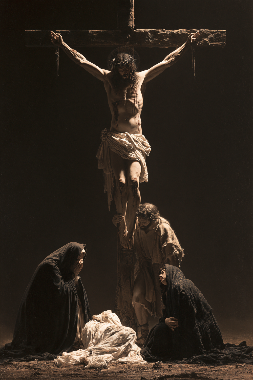 Die Kreuzigung - Heilige Stille · Porträt n° 12 - Christliche Kunst