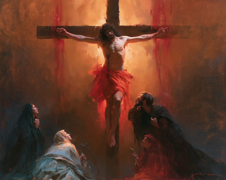 Die Kreuzigung - Eucharistischer Symbolismus · Landschaft n° 7