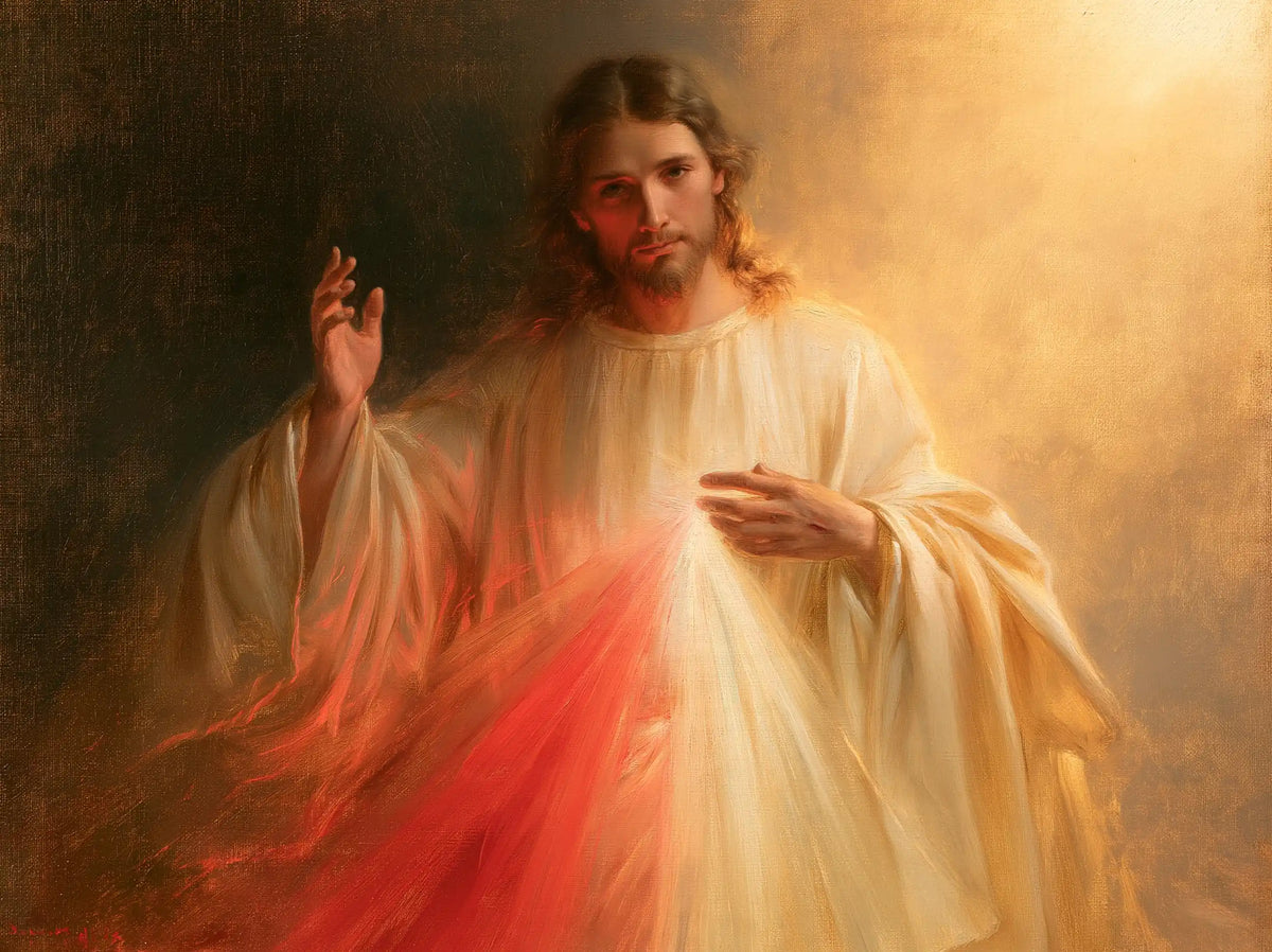 Divine Mercy Jesus - Compassion and Mercy · Landscape n° 7