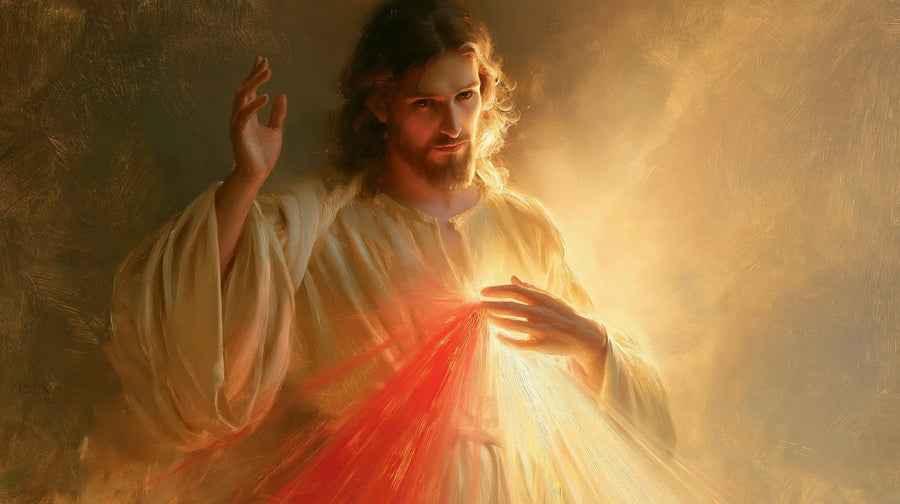 Divine Mercy Jesus - Compassion and Mercy · Landscape n° 12